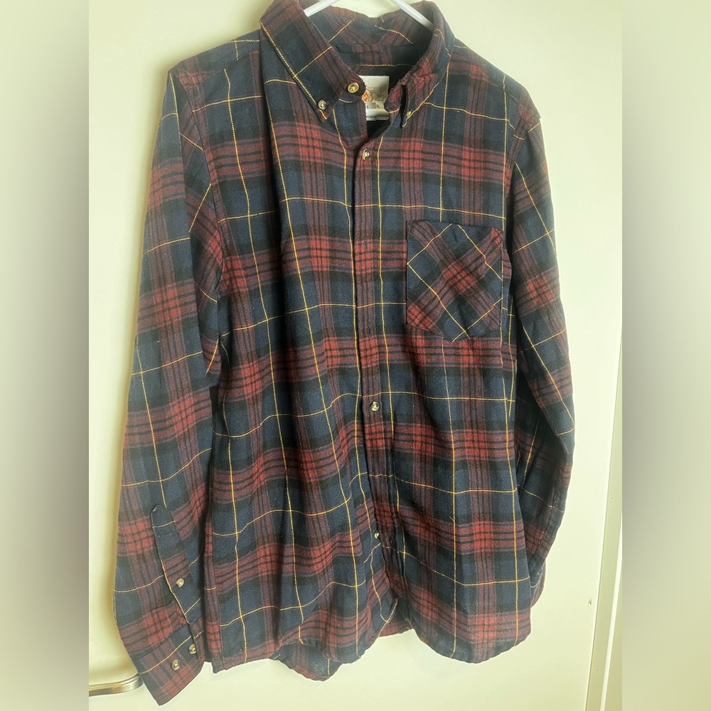 Men’s Cloudveil Button Down Plaid Shirt - L